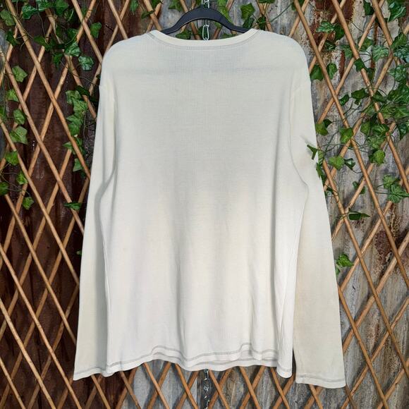 Vintage Y2K no boundaries thermal grunge skull 00 LS t-shirt - Picture 2 of 5